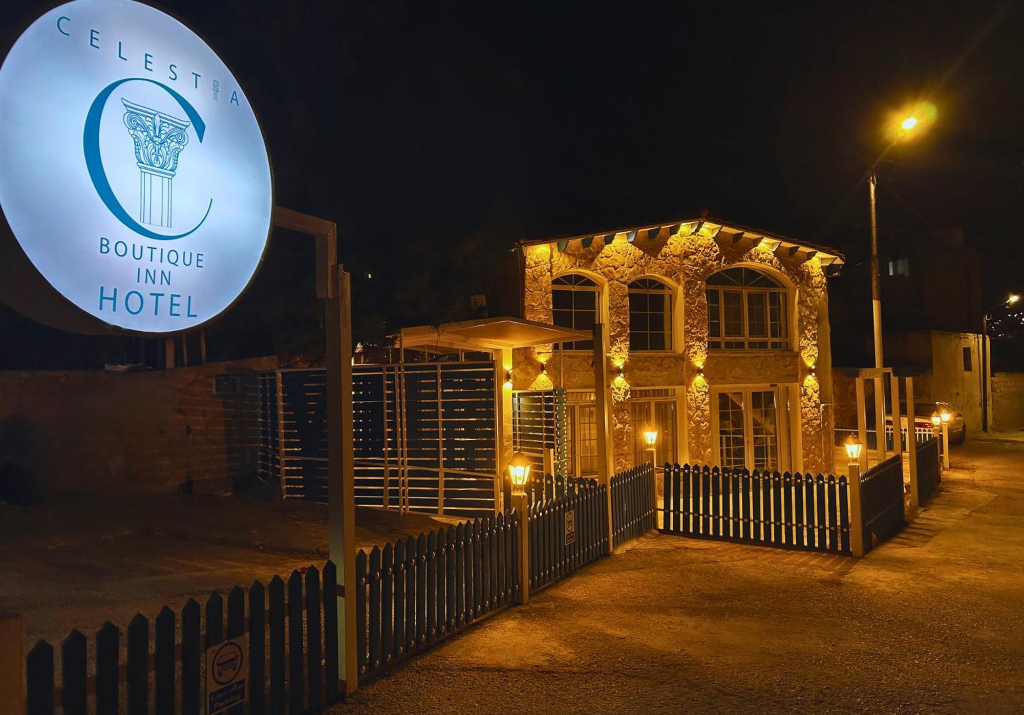 Celestia Boutique Inn - Boutique Stay Overlooking Jerash Ruins 제라시 외부 사진